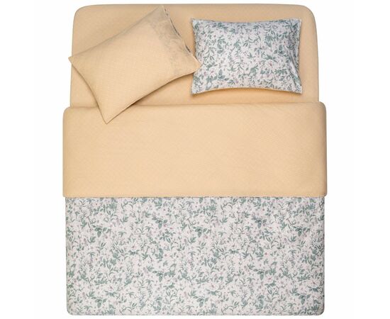 Постельное белье Ardesto Gloria сатин цветы желтый евро 200х220 (ART2022FW), изображение 4 Постельное белье Ardesto Gloria сатин цветы желтый евро 200х220 (ART2022FW), изображение 4