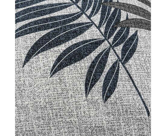 Постельное белье Ardesto Gloria сатин листья серые евро 200х220 (ART2022LR), изображение 7 Постельное белье Ardesto Gloria сатин листья серые евро 200х220 (ART2022LR), изображение 7