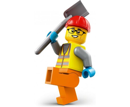 Конструктор LEGO City Будівельний паровий каток 78 деталей (60401), зображення 3 Конструктор LEGO City Будівельний паровий каток 78 деталей (60401), зображення 3