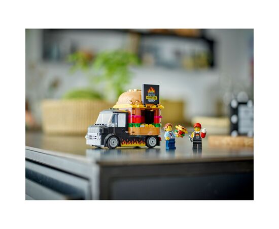 Конструктор LEGO City Грузовик с гамбургерами 194 деталей (60404), изображение 9 Конструктор LEGO City Грузовик с гамбургерами 194 деталей (60404), изображение 9