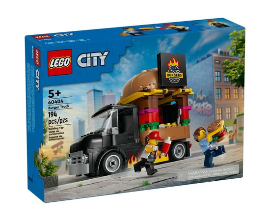 Конструктор LEGO City Грузовик с гамбургерами 194 деталей (60404)