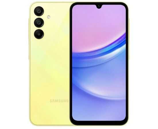 Мобільний телефон Samsung Galaxy A15 LTE 4/128Gb Yellow (SM-A155FZYDEUC)