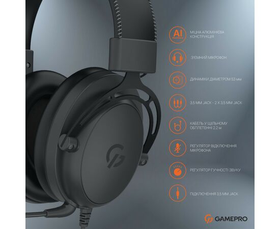 Наушники GamePro HS1050 Black (HS1050), изображение 12