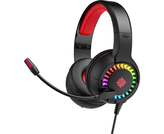 Наушники GamePro HS382 RGB Black/Red (HS382)