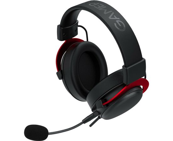 Наушники GamePro HS1240 Black/Red (HS1240), изображение 3 Наушники GamePro HS1240 Black/Red (HS1240), изображение 3