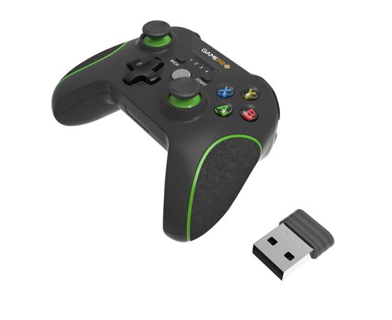 Геймпад GamePro MG650B PS3/Android Wireless Black/Green (MG650B), изображение 2 Геймпад GamePro MG650B PS3/Android Wireless Black/Green (MG650B), изображение 2