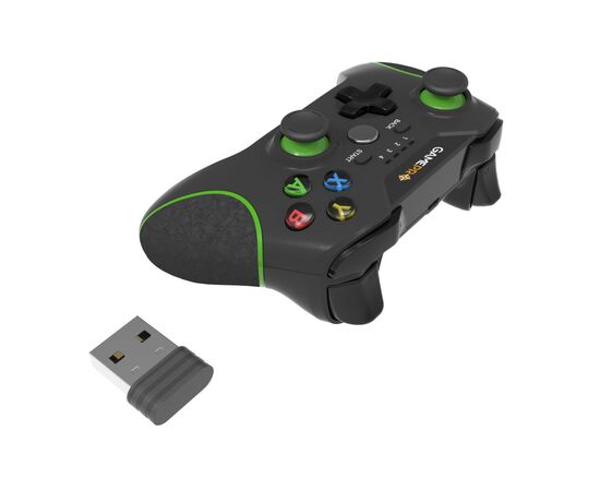 Геймпад GamePro MG650B PS3/Android Wireless Black/Green (MG650B), изображение 4 Геймпад GamePro MG650B PS3/Android Wireless Black/Green (MG650B), изображение 4