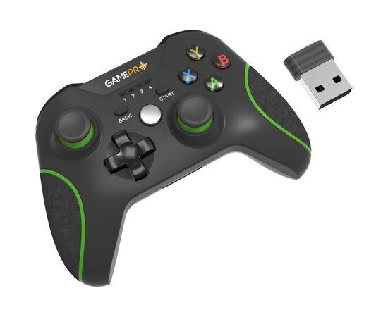 Геймпад GamePro MG650B PS3/Android Wireless Black/Green (MG650B)