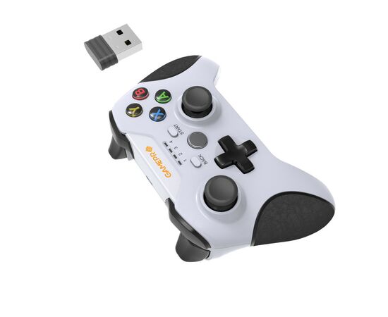 Геймпад GamePro MG650W PS3/Android Wireless White/Black (MG650W), изображение 5 Геймпад GamePro MG650W PS3/Android Wireless White/Black (MG650W), изображение 5