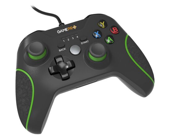 Геймпад GamePro MG450B PC/PS3/Android Black-Green (MG450B), изображение 2 Геймпад GamePro MG450B PC/PS3/Android Black-Green (MG450B), изображение 2