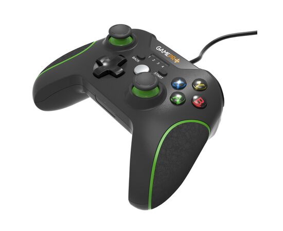 Геймпад GamePro MG450B PC/PS3/Android Black-Green (MG450B), изображение 3 Геймпад GamePro MG450B PC/PS3/Android Black-Green (MG450B), изображение 3