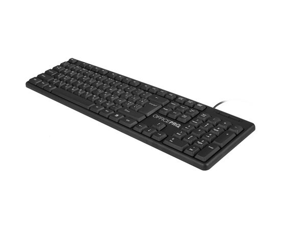 Клавиатура OfficePro SK166 USB Black (SK166), изображение 3