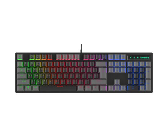 Клавіатура GamePro MK105R LED Red Switch USB Black (MK105R)