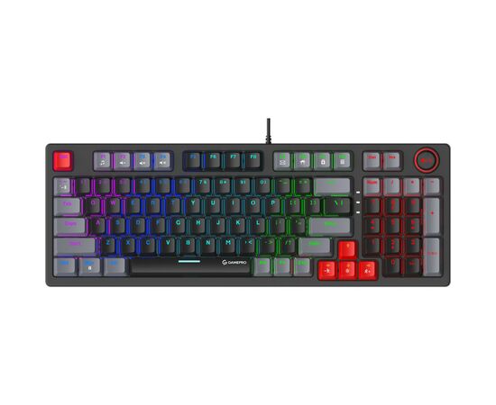 Клавіатура GamePro MK120B LED Blue Switches USB Black (MK120B)