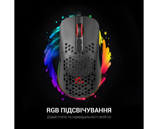 Мышка GamePro GM395 RGB USB Black (GM395), изображение 6 Мышка GamePro GM395 RGB USB Black (GM395), изображение 6