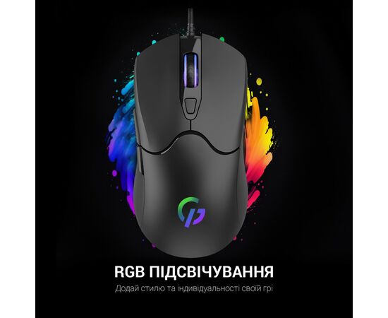 Мышка GamePro GM355 USB Black (GM355), изображение 5 Мышка GamePro GM355 USB Black (GM355), изображение 5
