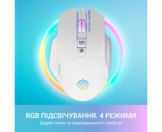 Мышка GamePro GM370 USB White (GM370), изображение 6 Мышка GamePro GM370 USB White (GM370), изображение 6