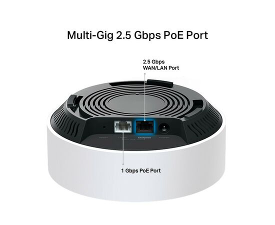 Точка доступа Wi-Fi TP-Link DECO-X50-POE-3-PACK, изображение 3 Точка доступа Wi-Fi TP-Link DECO-X50-POE-3-PACK, изображение 3