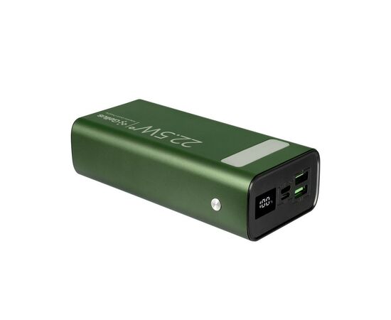 Батарея универсальная Gelius Lightstone GP-PB300 30000mAh QC+PD (22.5W) Green (00000090465), изображение 5 Батарея универсальная Gelius Lightstone GP-PB300 30000mAh QC+PD (22.5W) Green (00000090465), изображение 5