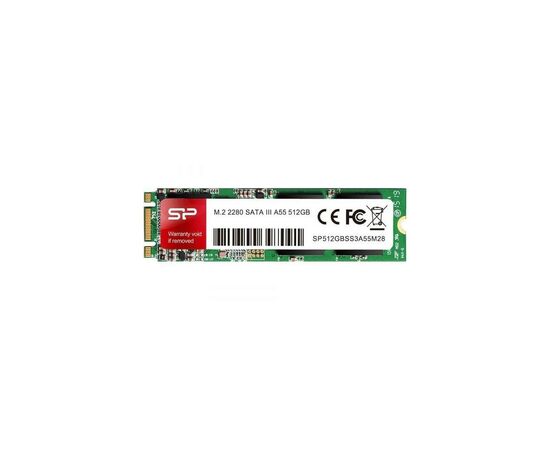 Накопичувач SSD M.2 2280 512GB Silicon Power (SP512GBSS3A55M28)