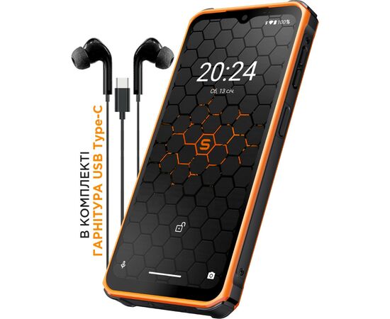 Мобільний телефон Sigma X-treme PQ56 Black Orange (4827798338025), зображення 5 Мобільний телефон Sigma X-treme PQ56 Black Orange (4827798338025), зображення 5