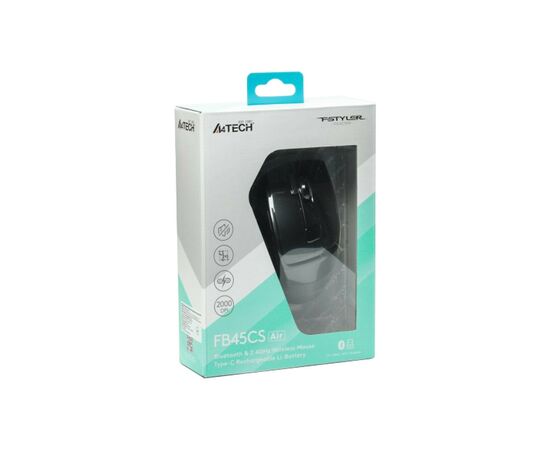 Мишка A4Tech FB45CS Air Bluetooth/Wireless Stone Grey (4711421993074), зображення 9 Мишка A4Tech FB45CS Air Bluetooth/Wireless Stone Grey (4711421993074), зображення 9