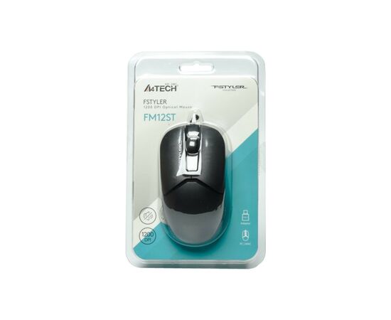 Мишка A4Tech FM12ST USB Black (4711421990271), зображення 10 Мишка A4Tech FM12ST USB Black (4711421990271), зображення 10