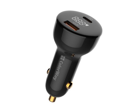 Зарядное устройство ColorWay Power Delivery PPS USB (USB-A + USB-C) (100W) Black (CW-CHA044PD-BK), изображение 8 Зарядное устройство ColorWay Power Delivery PPS USB (USB-A + USB-C) (100W) Black (CW-CHA044PD-BK), изображение 8