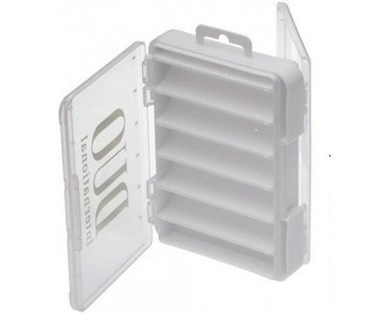 Коробка рыболова DUO Reversible Lure Case 100 White/Silver Logo (34.36.72), изображение 2 Коробка рыболова DUO Reversible Lure Case 100 White/Silver Logo (34.36.72), изображение 2