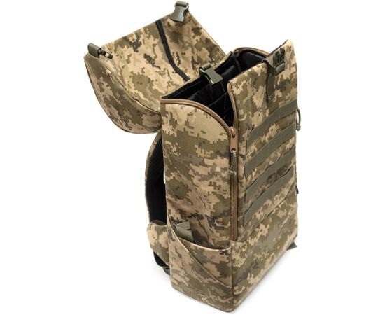 Рюкзак туристичний Vinga Travel Medical backpack, Cordura1000D, Pixel (VTMBPCP), зображення 7