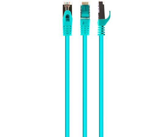 Патч-корд 15м S/FTP Cat 6A CU LSZH green Cablexpert (PP6A-LSZHCU-G-15M)
