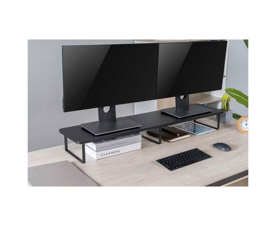 Підставка до монітора Gembird прямокутний, збільшений, метал (MS-TABLE2-01), зображення 11 Підставка до монітора Gembird прямокутний, збільшений, метал (MS-TABLE2-01), зображення 11