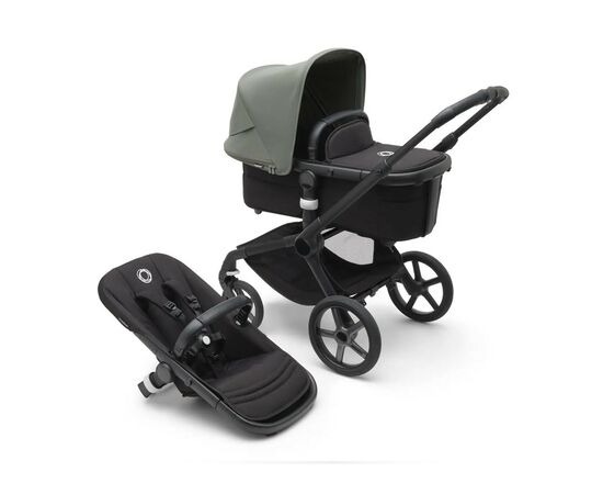 Коляска Bugaboo 2 в 1 Fox5 Black/Forest Green (100051031), изображение 3 Коляска Bugaboo 2 в 1 Fox5 Black/Forest Green (100051031), изображение 3