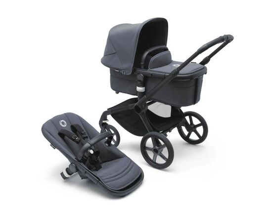 Коляска Bugaboo 2 в 1 Fox5 Graphite/Stormy Blue (100051001), изображение 4 Коляска Bugaboo 2 в 1 Fox5 Graphite/Stormy Blue (100051001), изображение 4