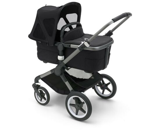 Капюшон для коляски Bugaboo Fox 5/Cameleon 3/Lynx Breezy MIDNIGHT BLACK, летний (100221003), изображение 3 Капюшон для коляски Bugaboo Fox 5/Cameleon 3/Lynx Breezy MIDNIGHT BLACK, летний (100221003), изображение 3