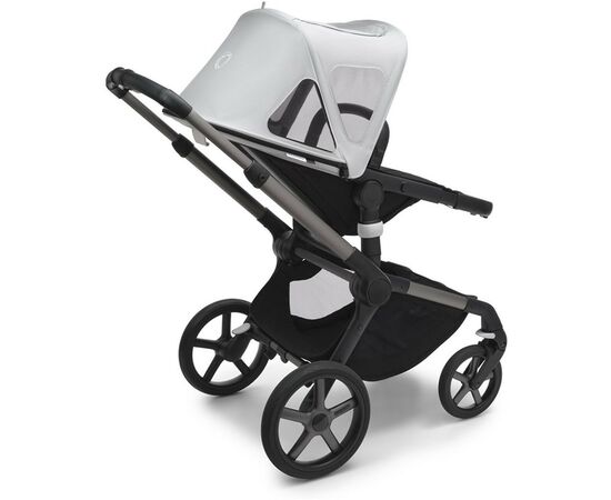 Капюшон для коляски Bugaboo Fox 5/Cameleon 3/Lynx Breezy MISTY GREY, пожилой (100221007), изображение 2 Капюшон для коляски Bugaboo Fox 5/Cameleon 3/Lynx Breezy MISTY GREY, пожилой (100221007), изображение 2