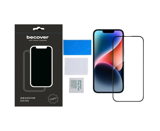 Стекло защитное BeCover Apple iPhone 15 Pro Max Black (710594), изображение 4 Стекло защитное BeCover Apple iPhone 15 Pro Max Black (710594), изображение 4