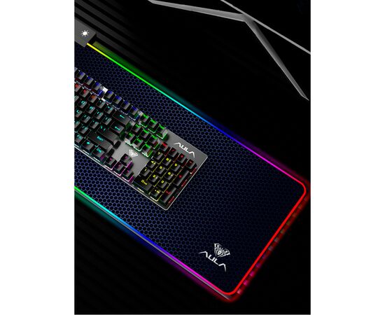 Коврик для мышки Aula F-X5 Black (6948391216027), изображение 5 Коврик для мышки Aula F-X5 Black (6948391216027), изображение 5