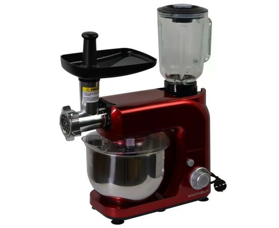 Кухонный комбайн Grunhelm GKM0022R, изображение 4 Кухонный комбайн Grunhelm GKM0022R, изображение 4