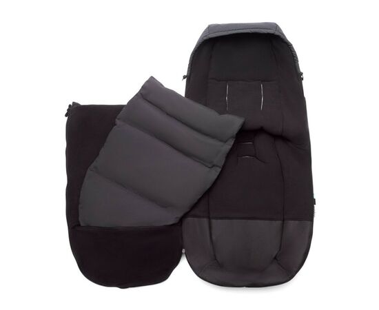 Чехол для ног Bugaboo Footmuff Perfomance, midnight black (2306010077), изображение 5 Чехол для ног Bugaboo Footmuff Perfomance, midnight black (2306010077), изображение 5