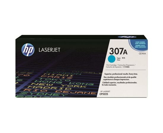 Картридж HP CLJ  307A cyan (CE741A)
