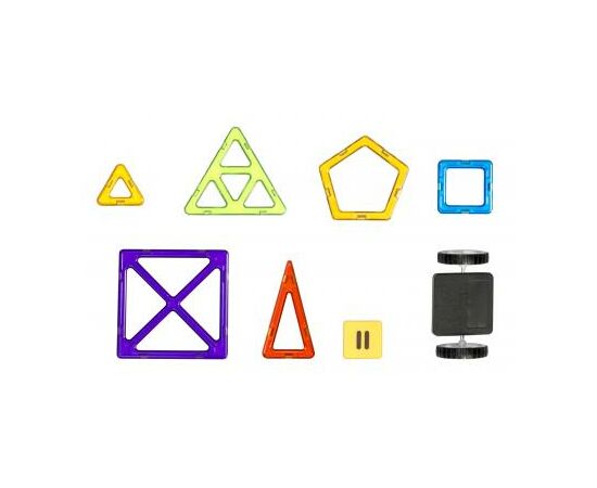 Конструктор Magplayer Набор 208 элементов (MPB-208), изображение 2 Конструктор Magplayer Набор 208 элементов (MPB-208), изображение 2