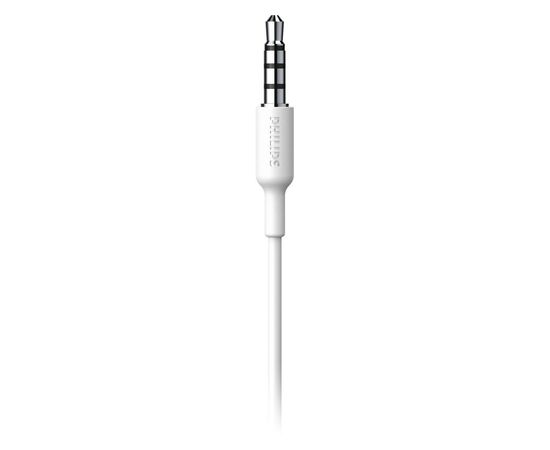 Наушники Philips TAA1105WT In-ear Mic White (TAA1105WT/00), изображение 5 Наушники Philips TAA1105WT In-ear Mic White (TAA1105WT/00), изображение 5