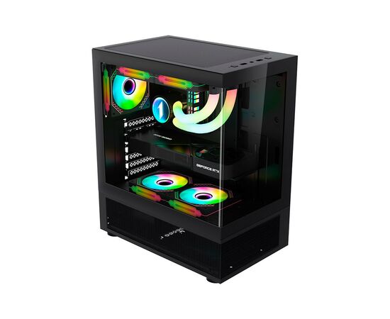 Корпус 1stPlayer Mi7-A-2F2R-1F2-BK, изображение 2 Корпус 1stPlayer Mi7-A-2F2R-1F2-BK, изображение 2