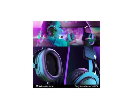 Наушники Fifine H9W White (H9W), изображение 6 Наушники Fifine H9W White (H9W), изображение 6