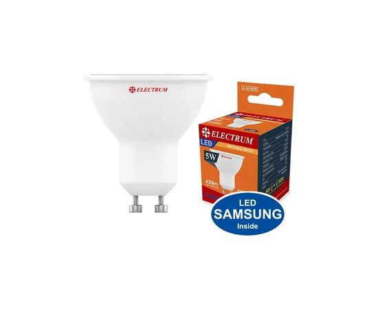 Лампочка Electrum MR-16 ELECTRUM 5W GU10 3000K (A-LR-0070), изображение 3 Лампочка Electrum MR-16 ELECTRUM 5W GU10 3000K (A-LR-0070), изображение 3