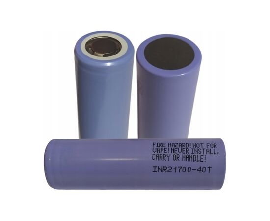 Аккумулятор JHY Li-Ion 21700 4000mAh 3.7V 40A (INR21700-4000)