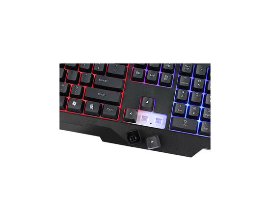 Клавиатура Xtrike ME KB-306 LED USB UA Black (KB-306UA), изображение 6 Клавиатура Xtrike ME KB-306 LED USB UA Black (KB-306UA), изображение 6