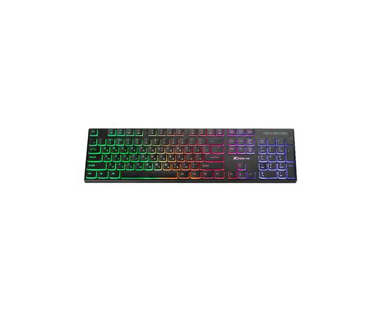 Клавіатура Xtrike ME KB-511 LED USB UA Black (KB-511UA), зображення 3 Клавіатура Xtrike ME KB-511 LED USB UA Black (KB-511UA), зображення 3