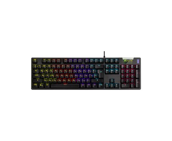 Клавиатура Xtrike ME GK-981 LED Mechanical USB UA Black (GK-981UA)